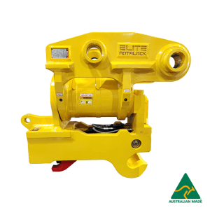 Elite RotaLOCK Hydraulic Tilting Quick Hitch- Suits Kubota Excavators